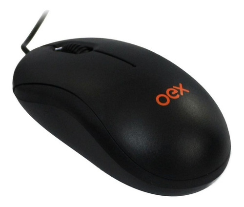 Mouse Mini Com Fio 1000 Dpi Oex Ms103 - Preto