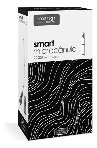 Smart Gr Micro Cânula De Aço Inoxidável 22/5 10 Unidades