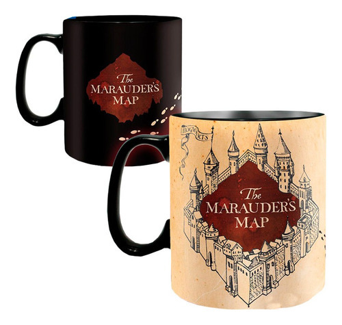 Taza Harry Potter Marauders Map 460 Ml 