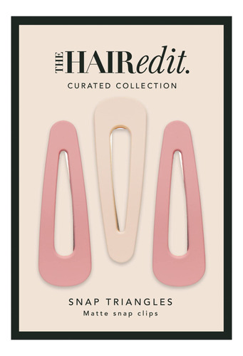 The Hair Edit Clips De Tringulos A Presin