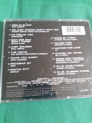 Men In Black - El Album En Cd (Usado)
