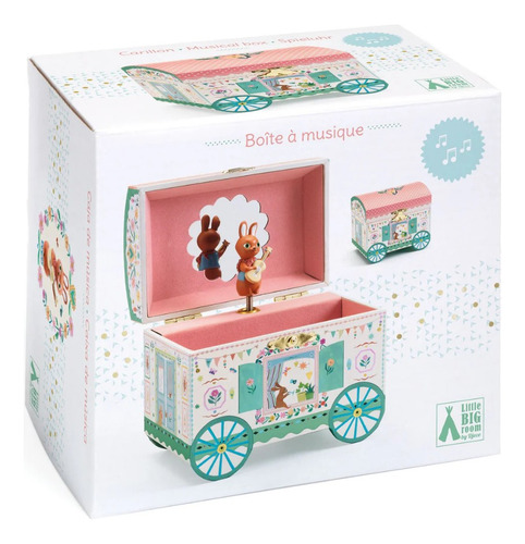 Caja Musical Caravana Encantada Djeco +12 Meses