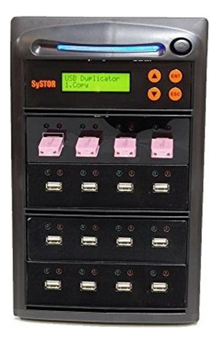 Systor 1 A 15 Duplicadora De Memoria Usb Múltiple - Copiado