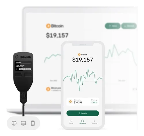 Trezor One Hardware Bitcoin Wallet Usdt Eth Billetera Cripto