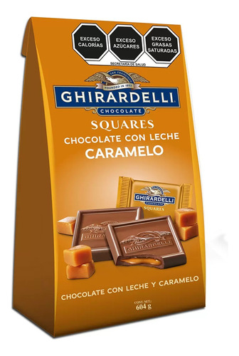 Ghirardelli Chocolate Con Leche Y Caramelo 604 G