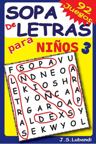 Libro: Sopa De Letras Para Niños 3 (spanish Edition)