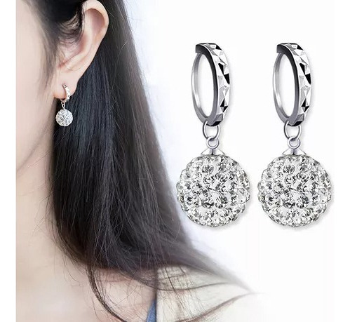 T Joyeria Aretes Pendientes De Plata Para Mujer Aretes