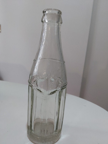 Botella Antigua Gaseosa Narankola Años 50 Vidrio Labrado (Usado)