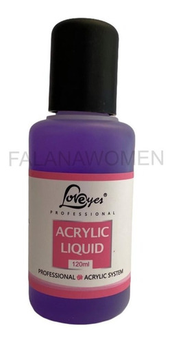 Acrylic Liquid O Monomero Para Uñas Acrlicas 120ml