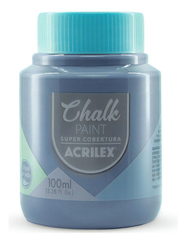 Tinta Acrílica Chalk Paint 100ml Acrilex Tempestade 877