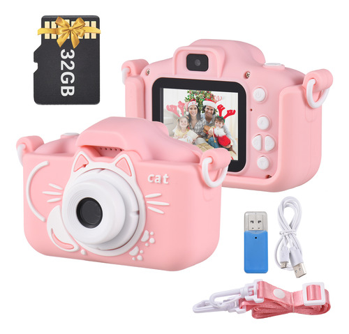 Videocámara Usb De Regalo De 20 Mp Para Niñas Andoer Reader