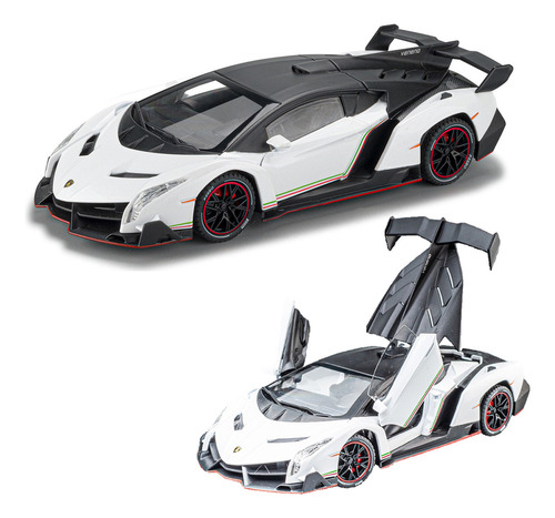 Lamborghini Veneno Miniatura Metal Coche Colección Regalos