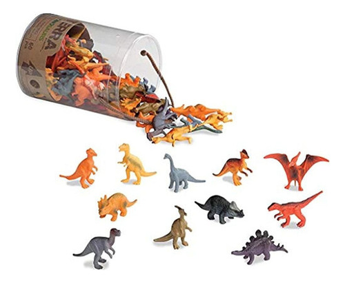 Set De Figuras De Accion De Battat Terra Dinos En Tubo