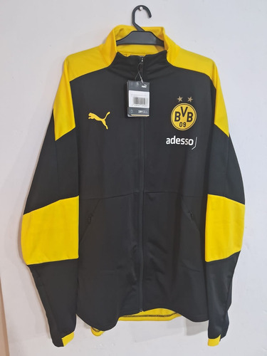 Campera Fútbol Puma Borussia Dortmund Slim Fit Talle Xl