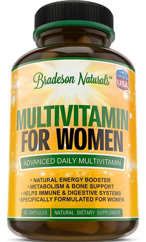 Suplemento Multivitamínico Femenino. Vitaminas A C D E Y Vit