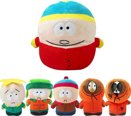 Paquete De 6 Juguetes De Peluche De South Park