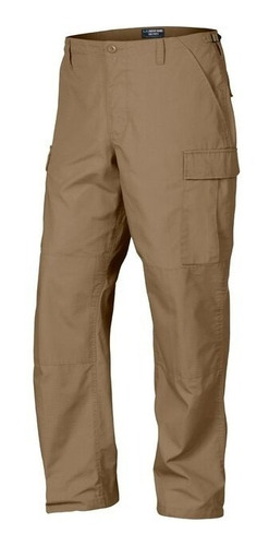 Pantalón Táctico La Police Gear Ripstop Mil-spec Bdu Coyote