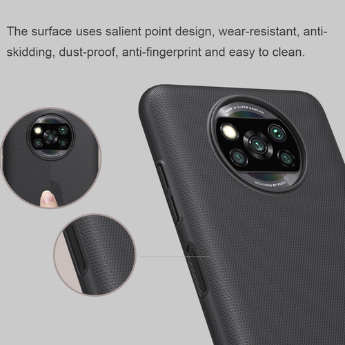Capa Case Anti Impacto Nillkin Frosted - Xiaomi Poco X3 Nfc