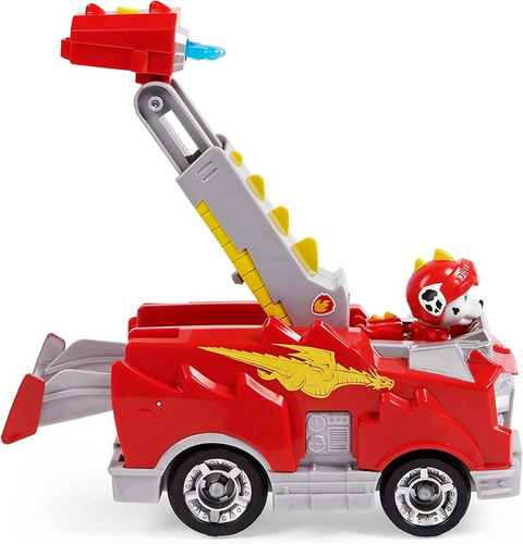 Imagen 5 de 8 de Marshall Vehículo Camión Bomberos- Paw Patrol Rescue Knights