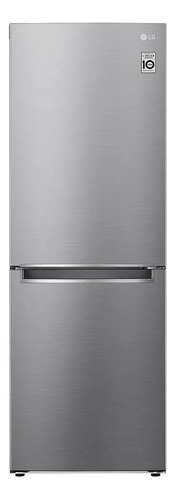 Refrigerador inverter auto defrost LG Bottom Freezer LB33MPP silver con freezer 306L 220V