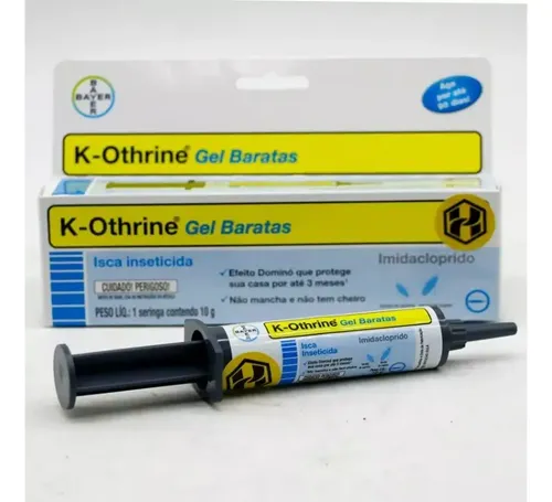 Mata Barata Gel K-otrhine Seringa 10g - Dura 3 Meses Bayer