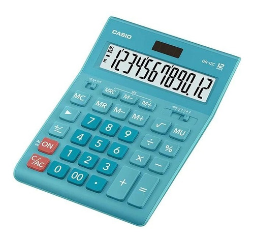 Calculadora Casio Mesa Gr-12c 12 Digitos