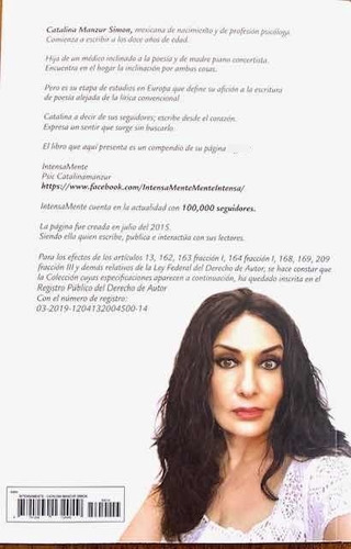 Libro De Poesías Intensamente