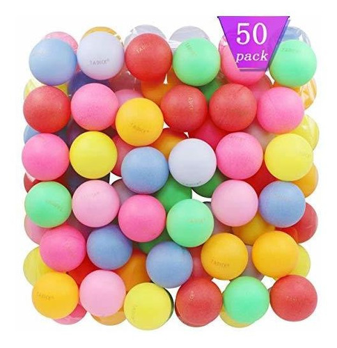 Bola De Plástico Tadick Beer Ping Pong Balls Color Assorted