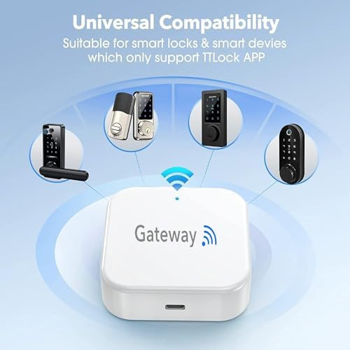 G2 Gate Way Smart Door Lock Wifi Gateway, Emparejado Con Cer