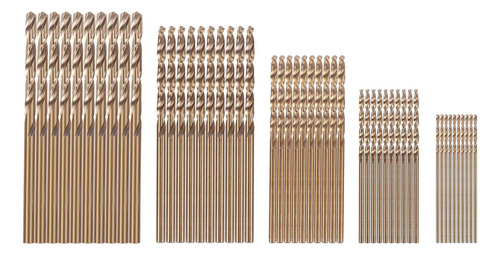 . Juego De Brocas De Cobalto Drillforce Tools M35 (50