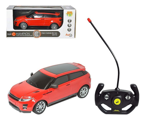 Carrinho De Controle Remoto Suv Champion Com Luz Dm Toys