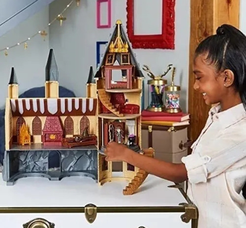 Harry Potter Castillo De Hogwarts Luces, Sonido Magical Mini