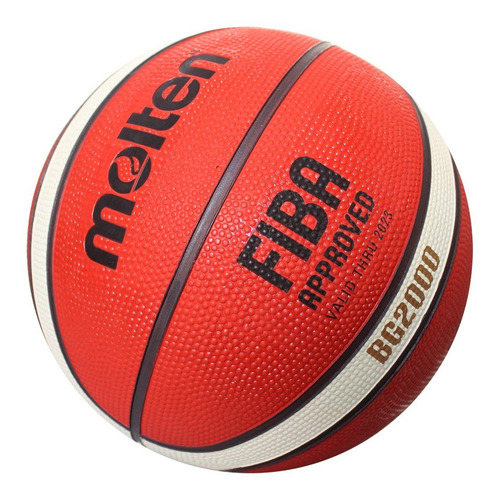 Balón Basquetbol Molten B7g2000 Hule Naranja Moldeado No. 7