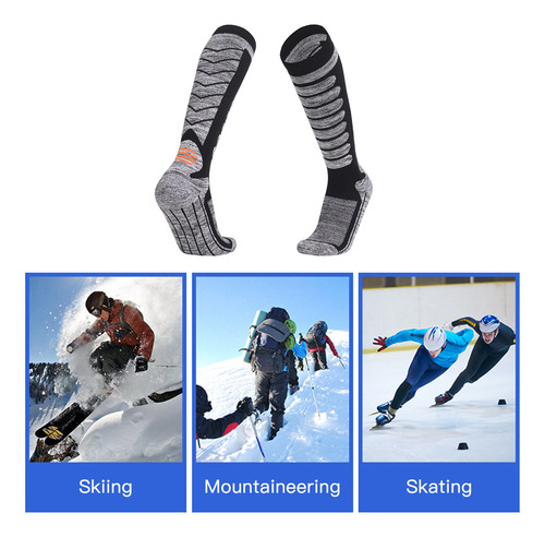 Calcetines Largos Para Senderismo, Esquí De Invierno, Calcet