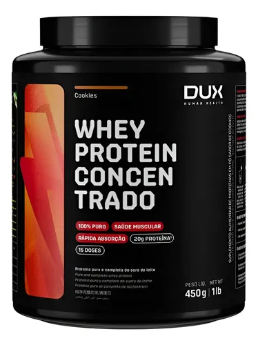 Whey Protein Concentrado - Pote 450g