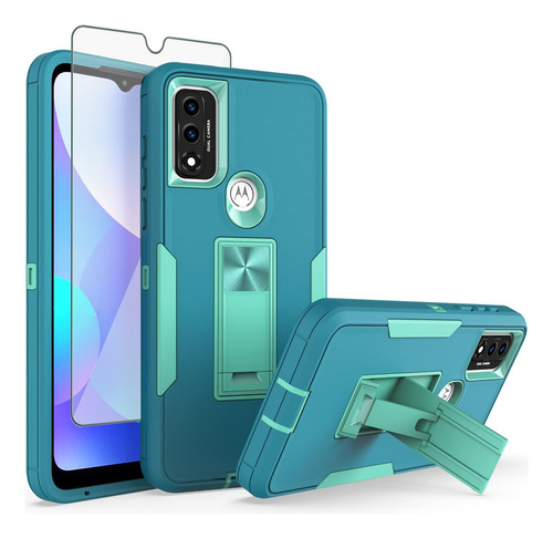 Funda Para Motorola Moto G Power 2022 - Verde Azulado