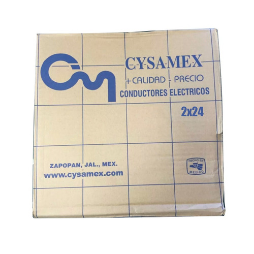 Cable Para Dmx O Micrófono Calidad Cysamex 2x24 30mts