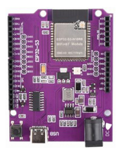 Módulo De Placa Esp32-s3 Wifi+ 16 Mb Flash D1 R3 Ch340 N16r8