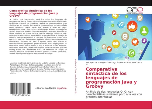 comprar Libro: Comparativa Sintáctica De Los Lenguajes De Java Y De
