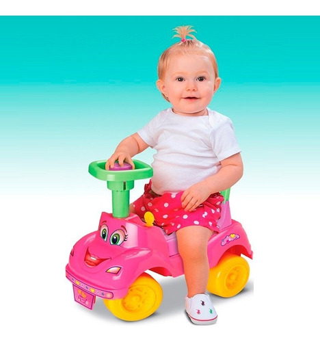 Totokinha Meninas Didática Quadriciclo Pink Caixa Cardoso