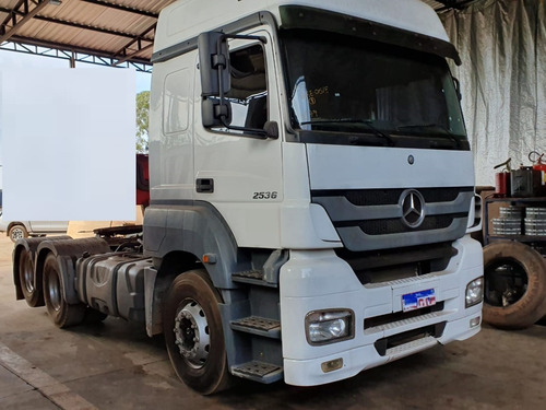 Mercedes-benz Axor 2536 6x2 Ano 2016 Teto Alto Trucado