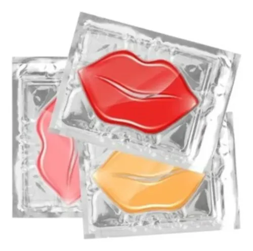 comprar 20 Máscaras Hidratante Labial Boca Com Colágeno