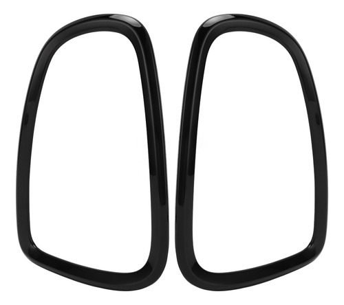 2 Pegatinas Con Bisel En Forma De Cola Para Luces Traseras,