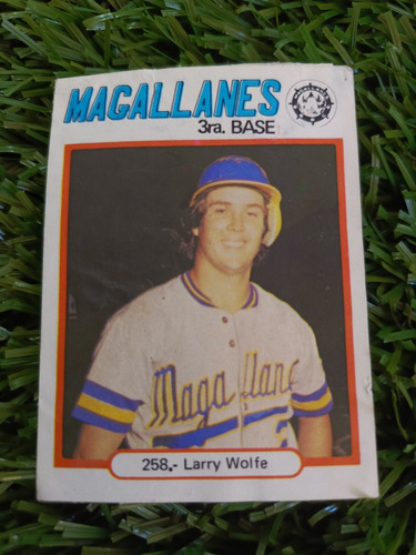 1975 Álbum De Béisbol Profesional Venezolano Larry Wolfe