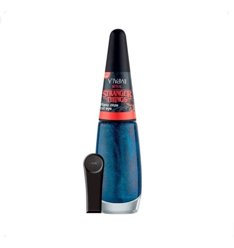 Imagem 5 de 10 de Impala Kit C/05 Esmaltes Coleção Cat Eye Imã Stranger Things