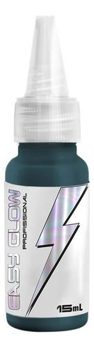Tintas Tatuagem Electric Ink Easy Glow 15ml - Cor A Cor Steel Blue Eg