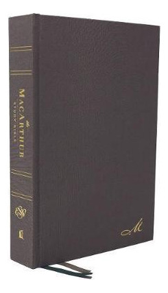 The Esv, Macarthur Study Bible, 2nd Edition, Hardcover : ...