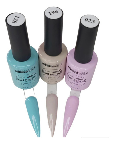 Set De 3 Colores Permanentes Cherimoya 8ml