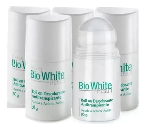 Fuller Bio White Result Desodorante Aclarador Unisex 5 Pz