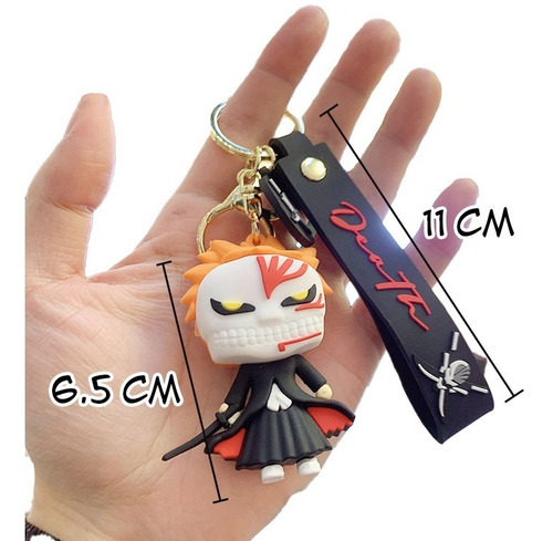 Llavero Goma Anime Bleach Ichigo Kurosaki Vizard